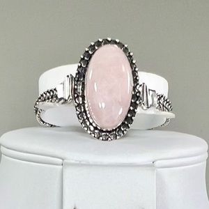 Rose Quartz 925 Bracelet ONLY